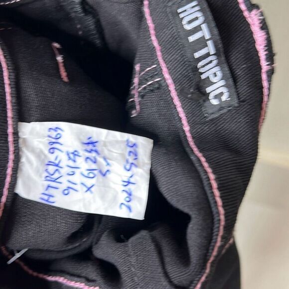 Black and Pink Women's Skirt - Picture 4 of 5